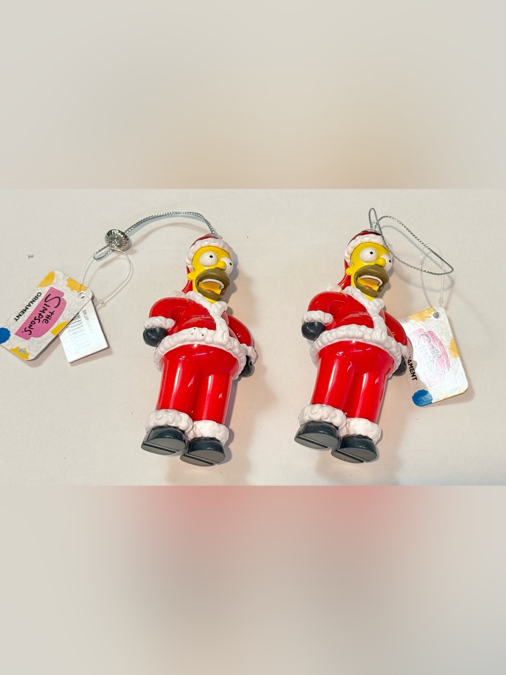 Homer Simpson Christmas Ornaments Funny Santa Claus (2)